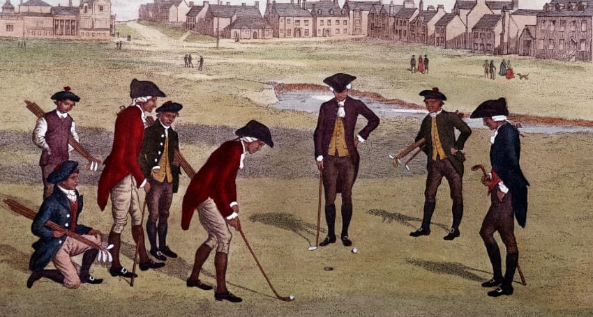 When Golf Was Invented