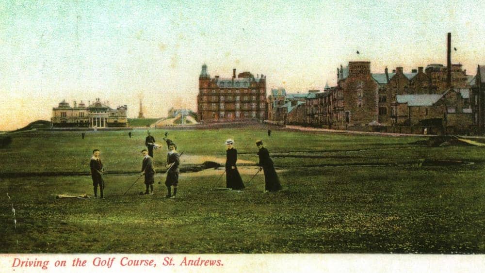 St Andrews gold course in Scotland