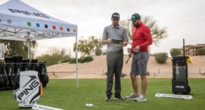 what does a golf club fitting consist of​