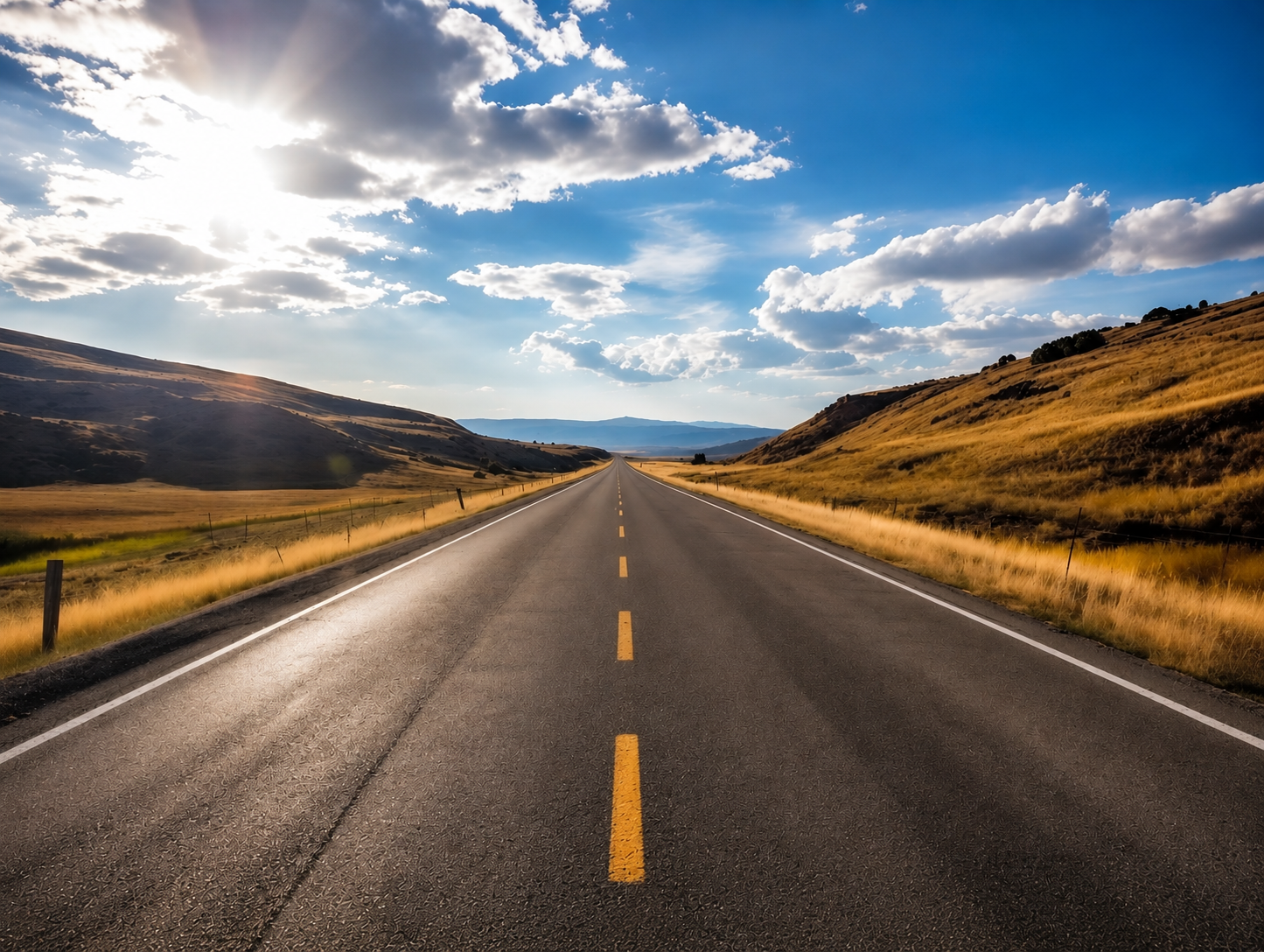 Open road through the SwingFit regional service area